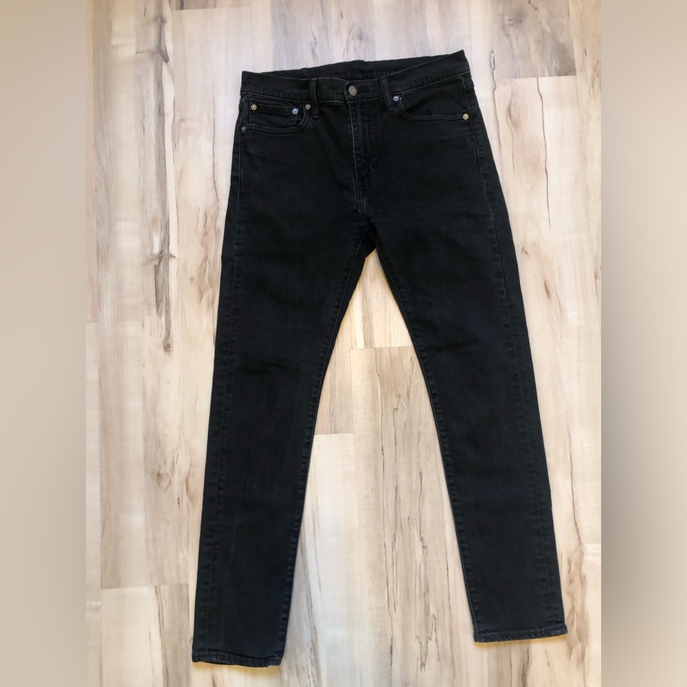 Levi's 510 Men’s Skinny Jeans in Black W32” x L32”